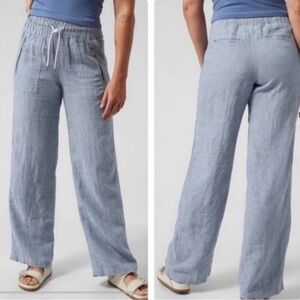 Athleta Cabo Linen Pants